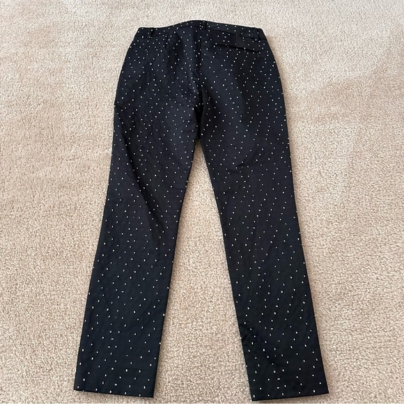 NWT Erdem Polka Dot Print Straight Leg Pants! - Picture 2 of 10
